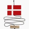 Nordic by Hand SNOREN dansk flag, Homein.dk, Home in,