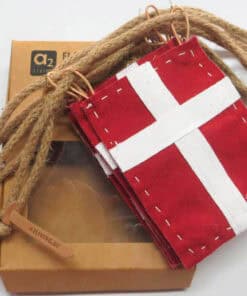 A2 Living Eksklusiv flagranke m/ 8 DK flag, Homein.dk, homein shop