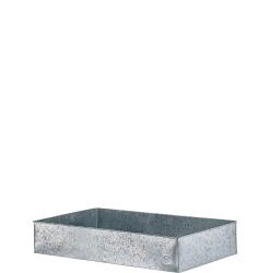 Alternative view of A2 Living Galvaniseret Rektangulær Plantebakke (sæt m. 3 stk. / 3 str.)