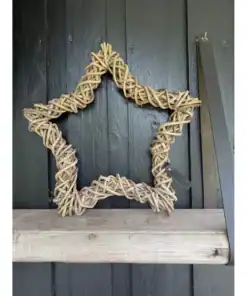 Rattan Dekorationsstjerne - Kubu